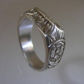Medieval English Silver Ring