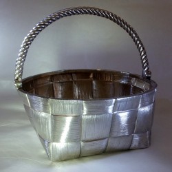 Russian silver basket